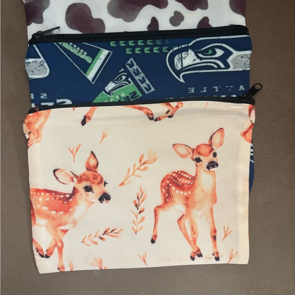 Stylish Multi-Patterned Women's Pouch Set - image 2